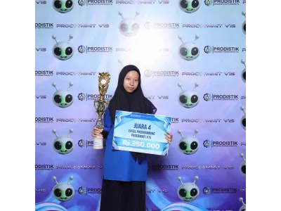 Juara 4 Excel Programming - Maulidiya Izzatunnisa - PROCOMMIT V15