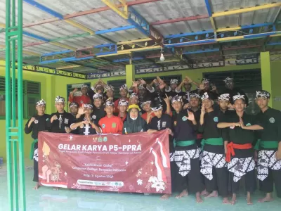 Karnaval Pawai Budaya  dalam Rangka Hut RI Ke-79 MA Islamiyah Senori Tahun 2024